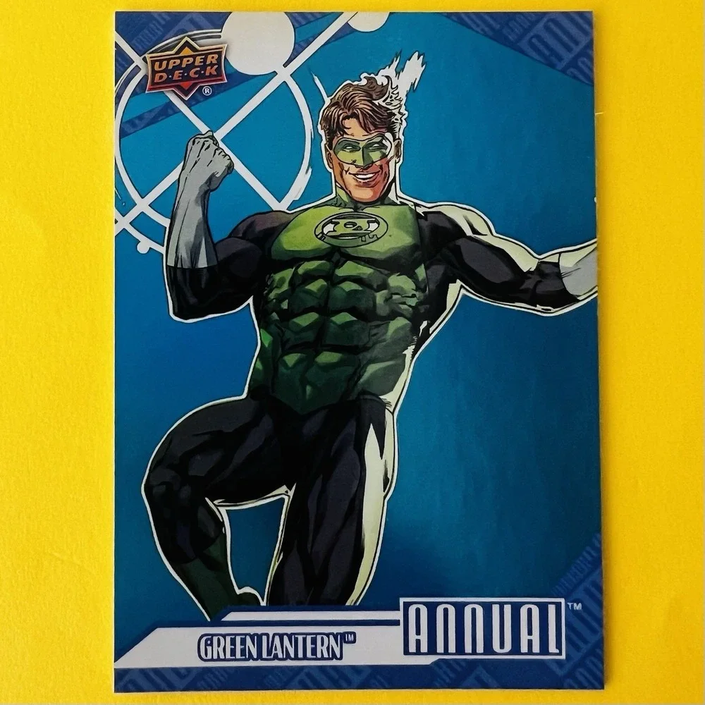 2024-25 Upper‎ Deck DC Annual #15 Green Lantern Hal Jordan Blue Parallel SP
